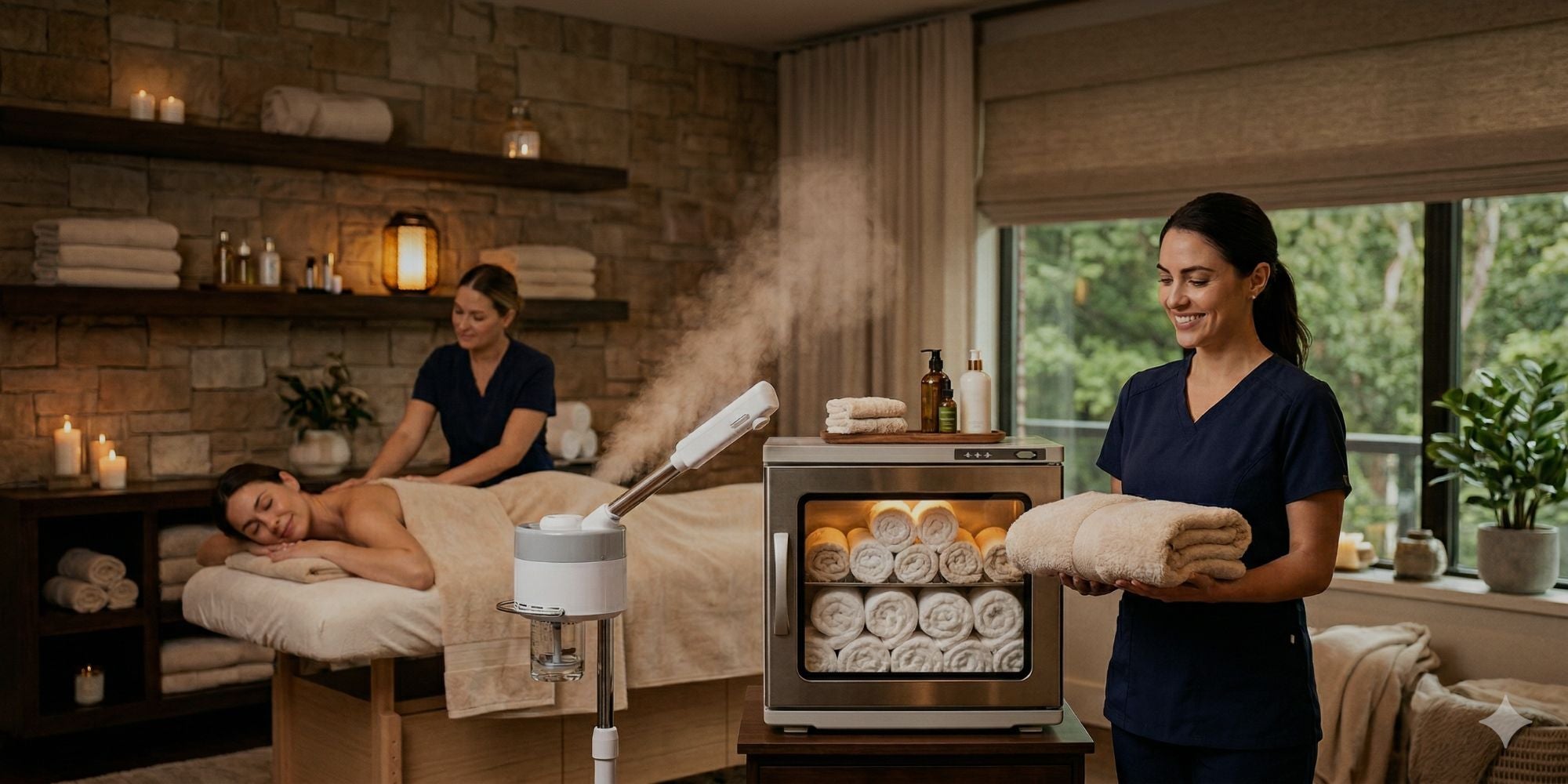 The Steamy Secret to Success: Elevating Your Spa with Towel Warmers & Steamers