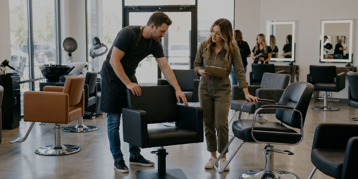 The Ultimate Guide to Commercial Salon Styling Chairs: Comfort, Durability, and Style