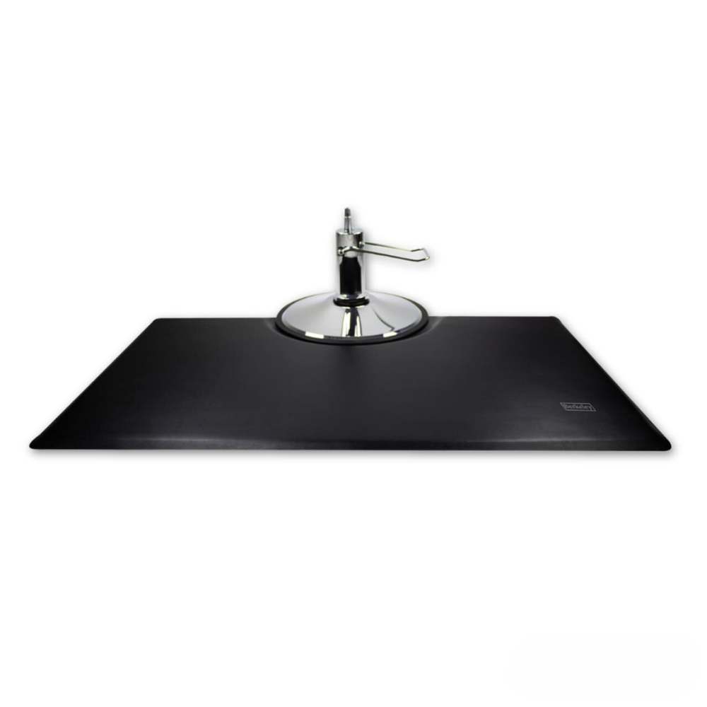 Heavy duty salon mat for comfortable and protection.