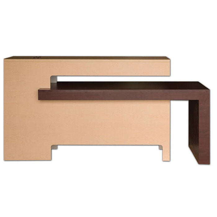 Commercial UV LED nail dryer station table with dual hand and foot drying fans.