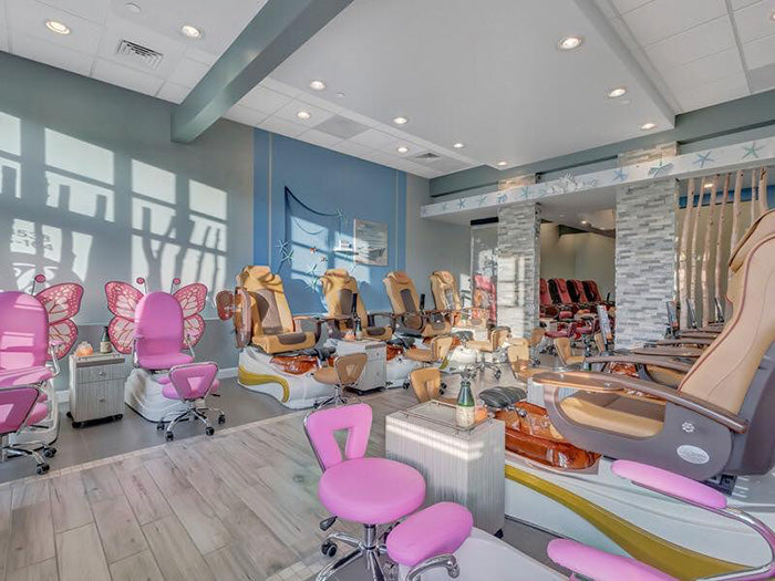 Kid Spa pedicure chair featuring a fun, comfortable design for young clients