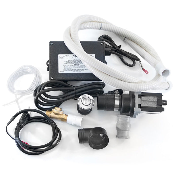 Discharge drain pump for pedicure spa chair parts