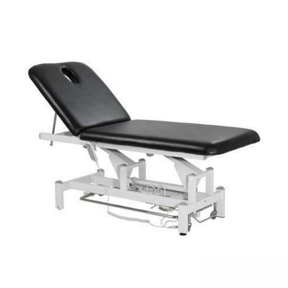 Dermalogic Dominus professional spa massage table with adjustable headrest and plush cushioning. professional spa massage table with adjustable headrest and plush cushioning.