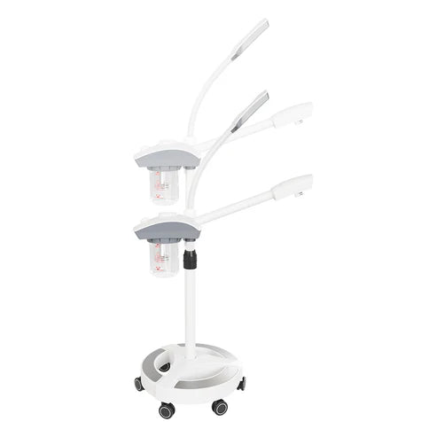 NanoMist Professional Facial Steamer with LED Magnifying Lamp & Aromatherapy