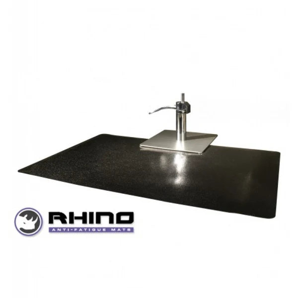 Rhino Anti-Fatigue Salon Chair Mat Rectangle with Square Cut-out