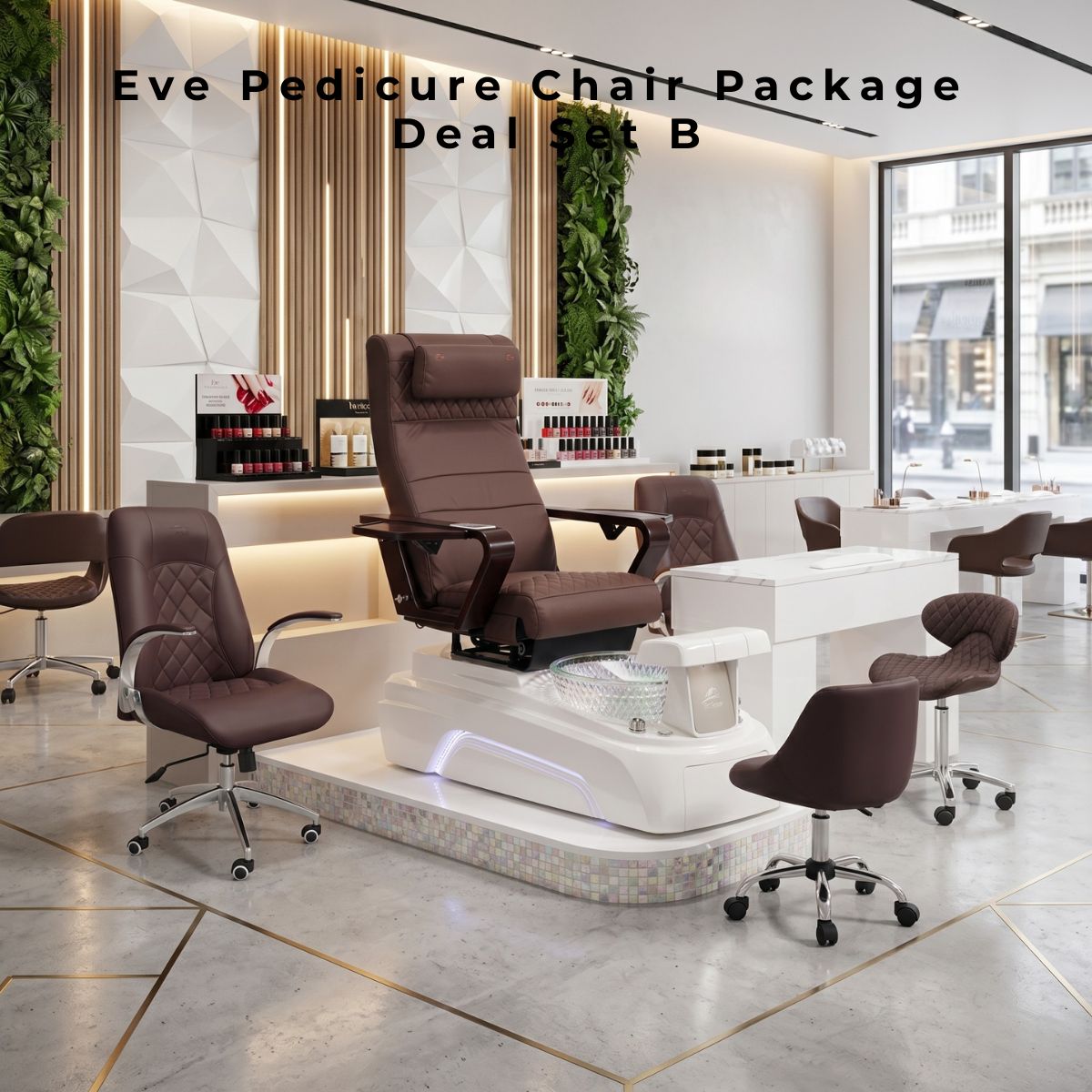 Eve Pedicure Chair Package Deal