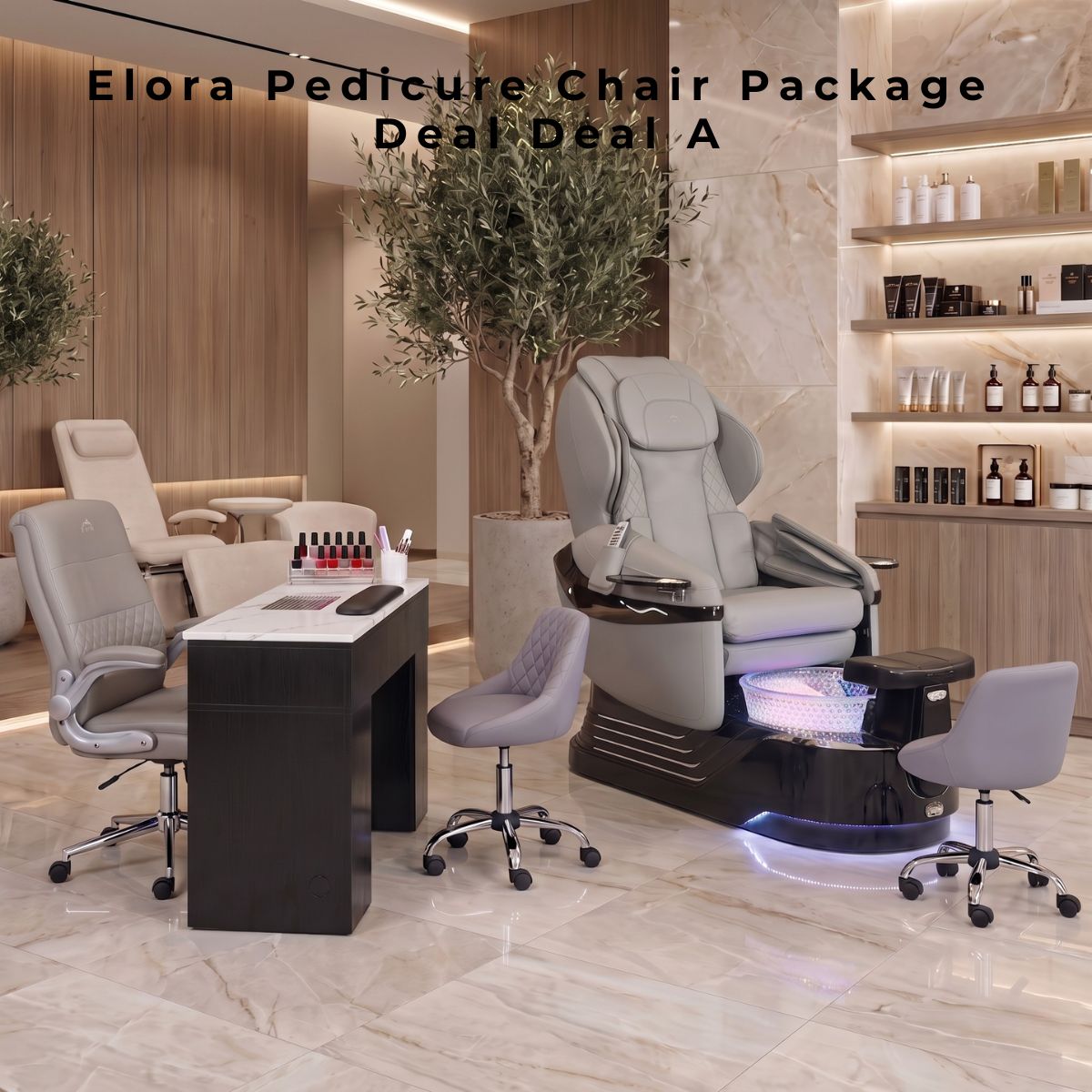Elora Pedicure Chair Package Deal