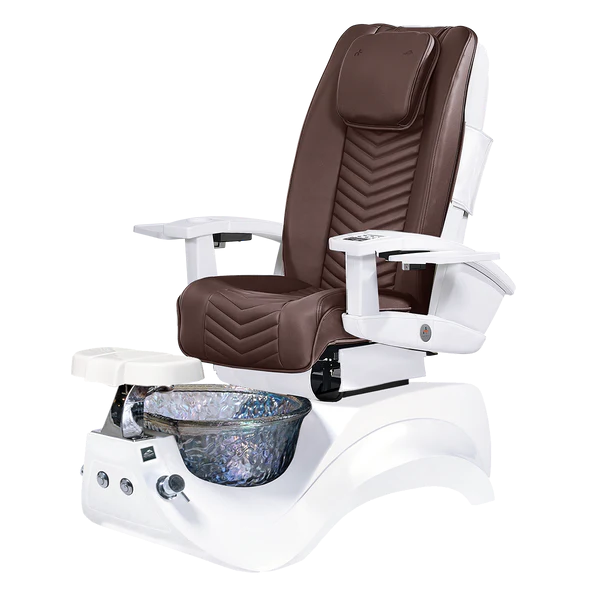 Alden Crystal Pedicure Chair