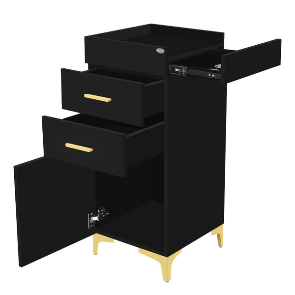 Harper Salon Stations Cabinets