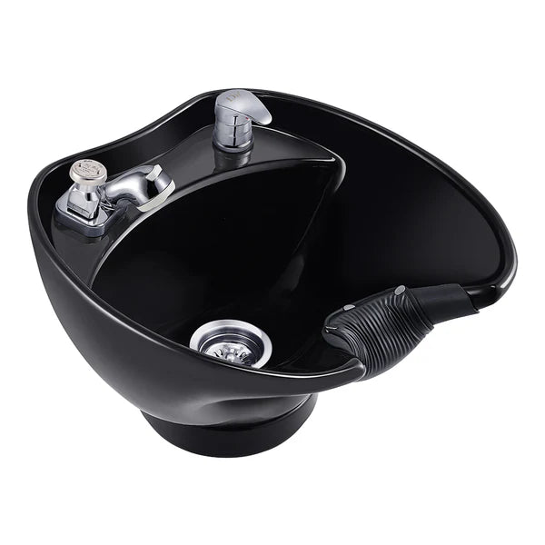 Ceramic Salon Shampoo Bowl Sink - Vacuum Breaker