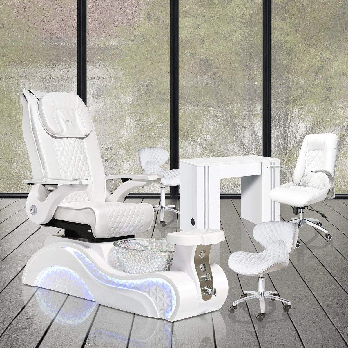 Lucent II Spa Pedicure Chair Package Deal