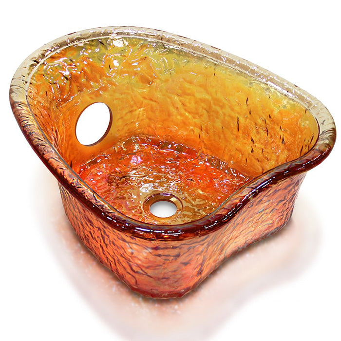Gs5012 - Heartshape Glass Pedicure Bowl