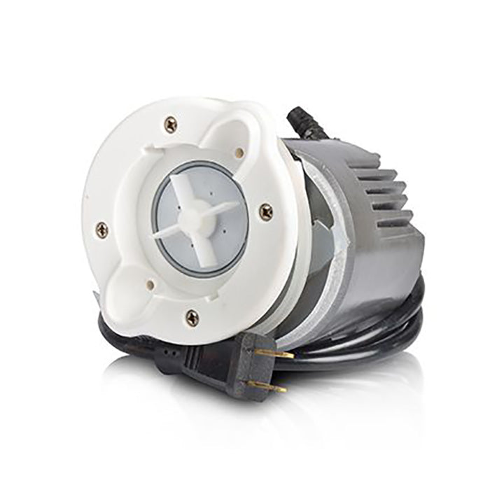 Genieye Pipe-Less Motor fits all replacement Genieye motors. You can replace this motor with other motors that has a mounting hole of 3.5". There are so many choices. Call us for consulting.
