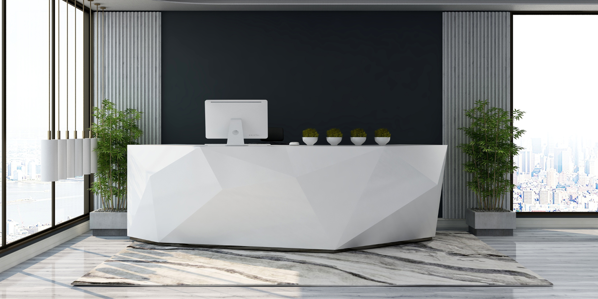 Make a Lasting First Impression: Choosing the Right Reception Desk for Your Salon
