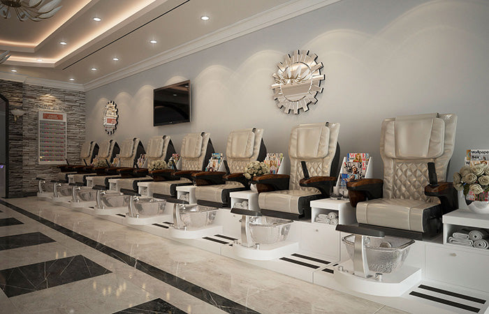 888-237-5168 ANS pedicure chairs are made in the USA and utilized the legendary human touch massage technology. 