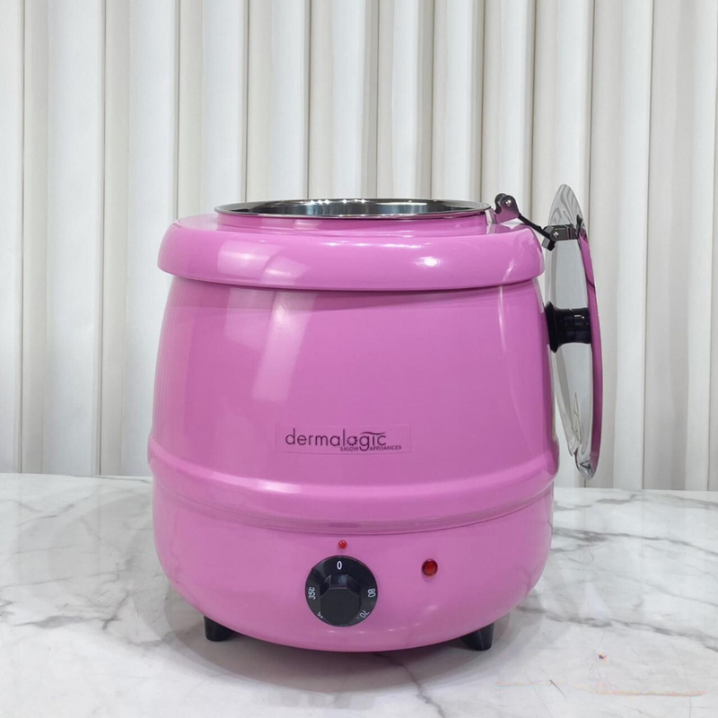 DERMALOGIC PARAFFIN WAX KETTLE WARMER W/ 5oz LADLE-10L