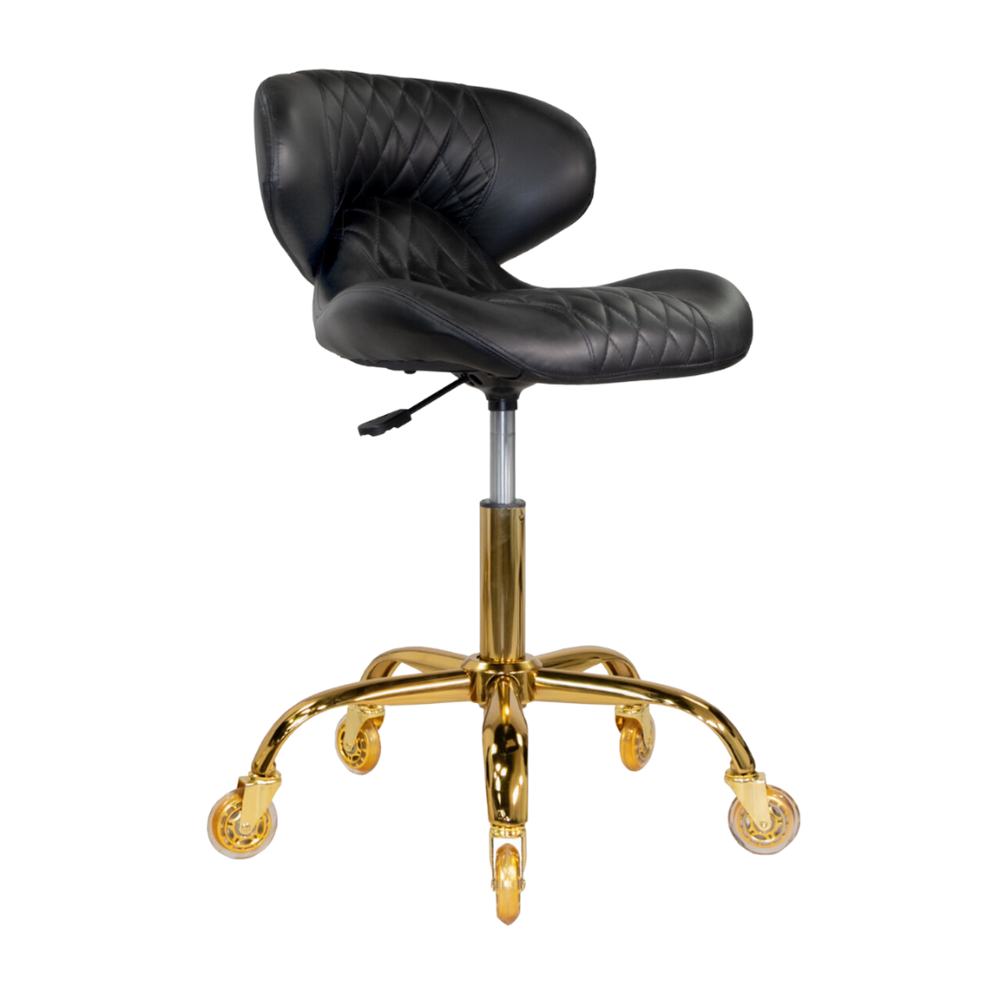 HUGO TECHNICIAN STOOLS (GOLD CASTERS)