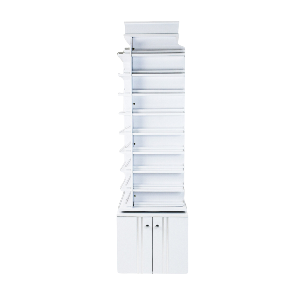SONOMA DOUBLE SHELVES POLISH CENTER 