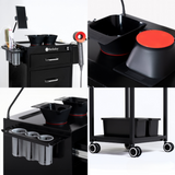 Glider Pro Metal Trolley with 2 Magnetic Bowls