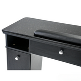 SONOMA II NAIL TABLE (Silver Trim)