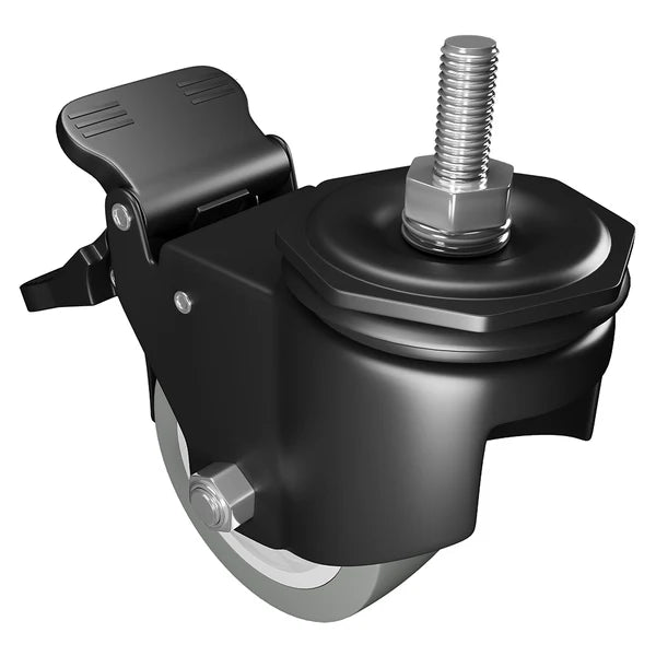 Caster Wheels with Brake - 4 Pc