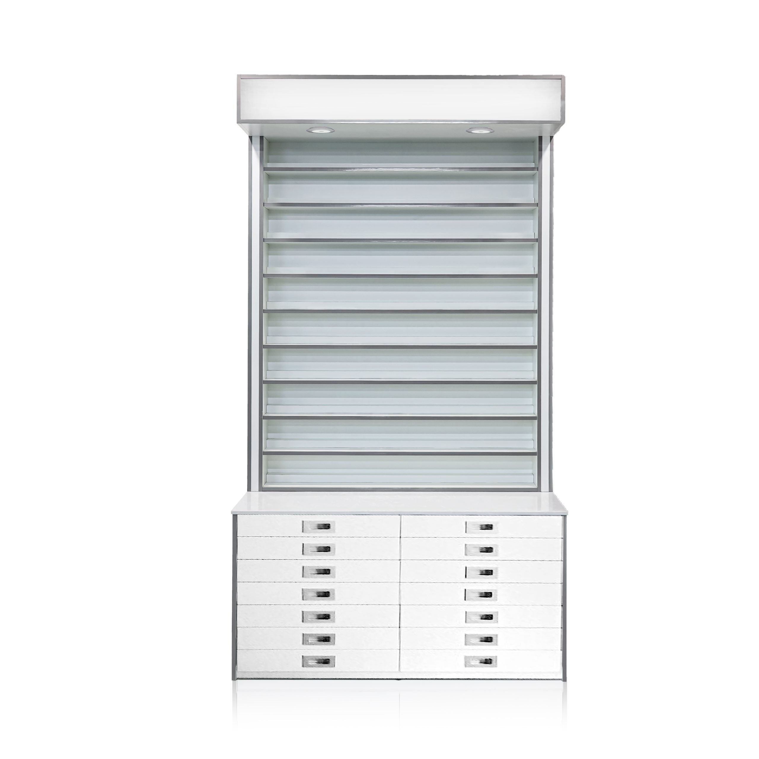 Lux Polish & Powder Rack Cabinet 48"