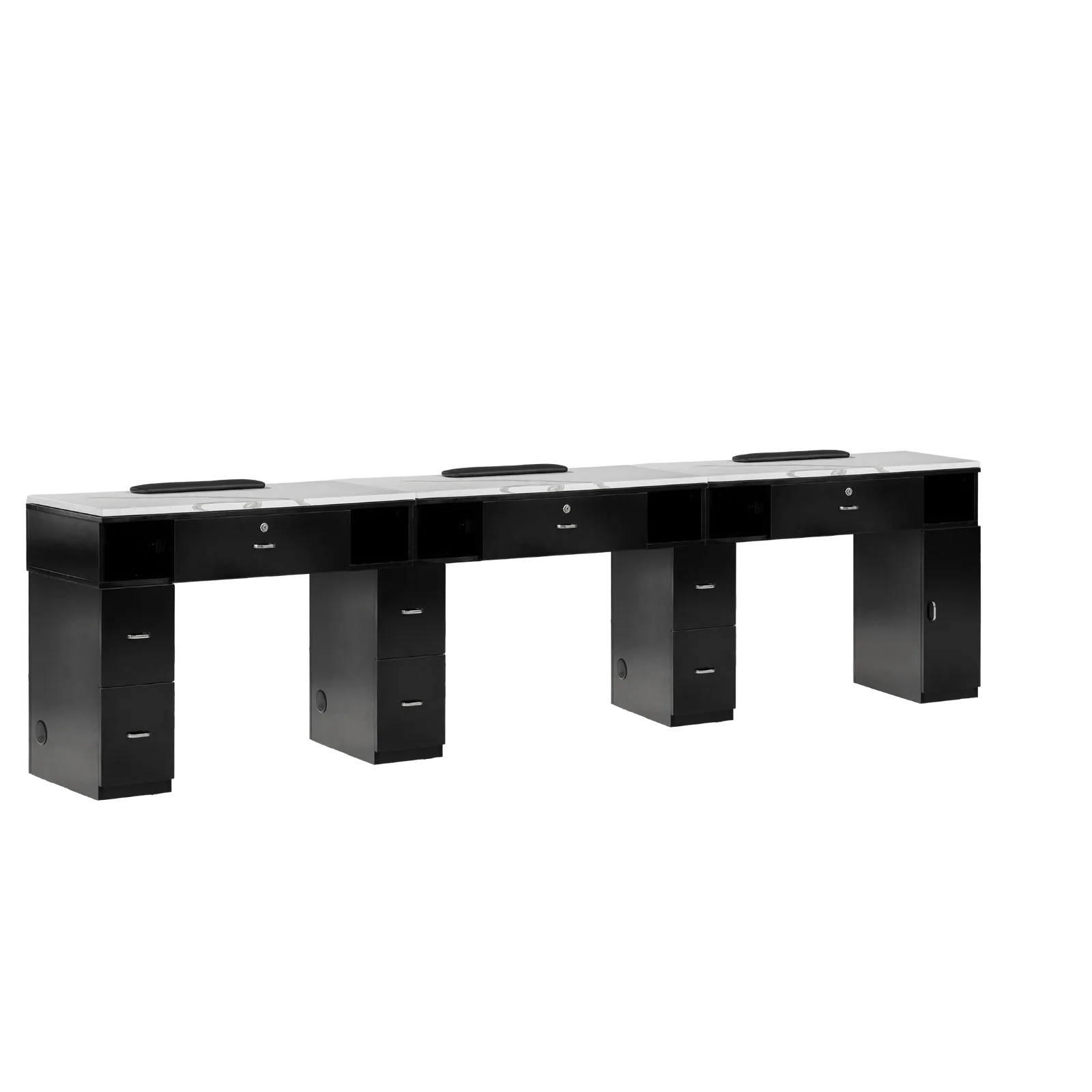 Mira Triple Manicure Table