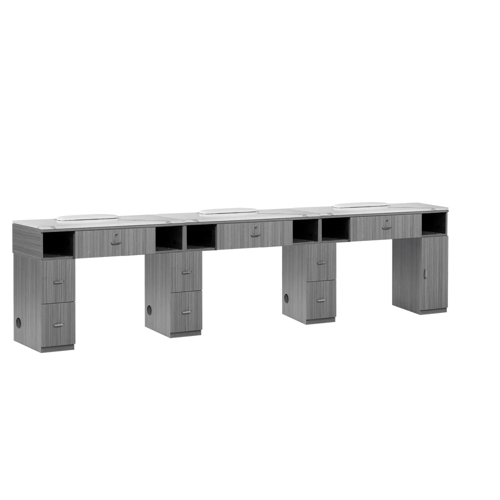 Mira Triple Manicure Table