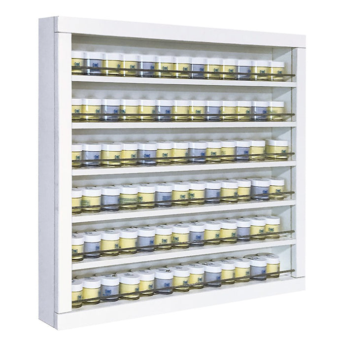 PC04 Wall Gel Powder Rack | Pedicure Spa Superstore
