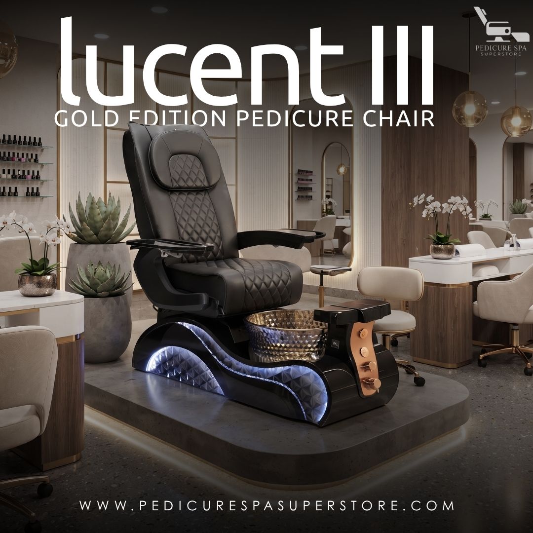 Lucent III Gold Edition Pedicure Chair