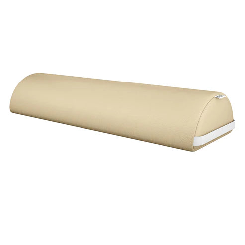This is a chiropractic and physical therapy semi-circle positioning bolster, matching the Beige model, providing stable support and perfect alignment for patients during rehabilitation and massage treatments.