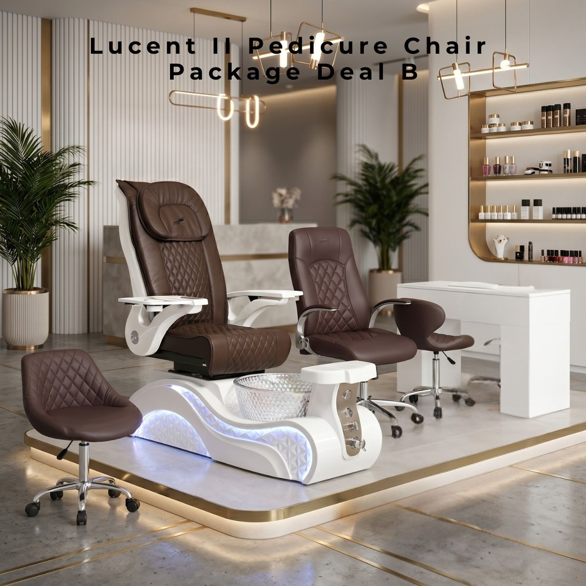 Lucent II Pedicure Chair Package Deal