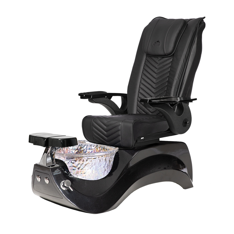 Alden Crystal Pedicure Chair