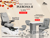 Pleroma II Spa Pedicure Chair Package Deal