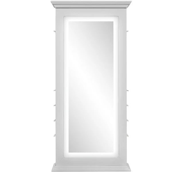 Adonis Single LED Lighted Salon Styling Station