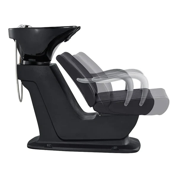 Beckman Salon Shampoo Unit with Adjustable Seat