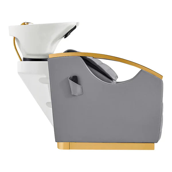 Bella V Gold Reclining Salon Shampoo Massage Chairs