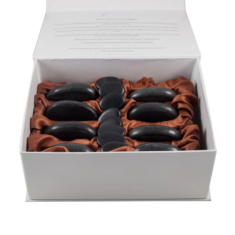 Fiori 16 PC Massage Stone Set