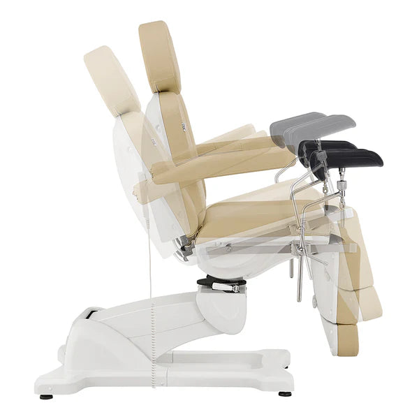 Pavo OB 4-Motors OB GYN Exam Chair with Stirrups