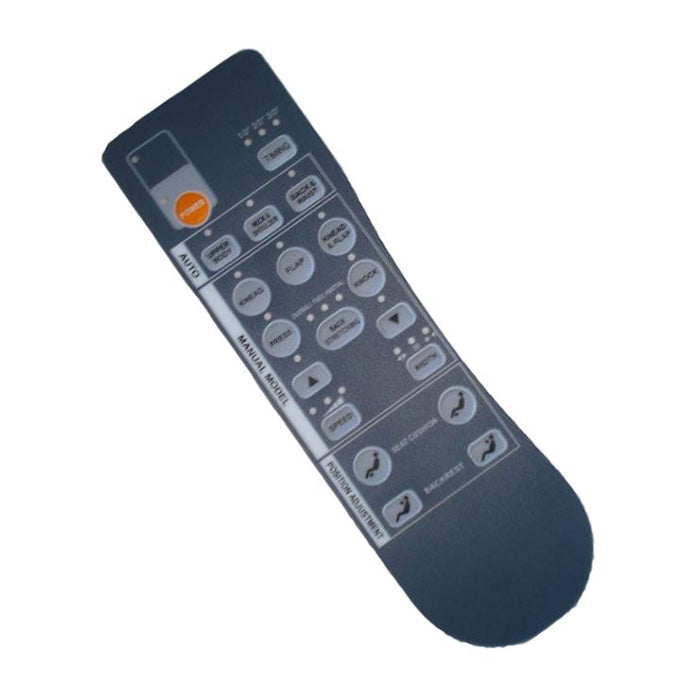 PofA Remote Control Sticker 111 & 222 | Replacement Label for Spa Chair ...