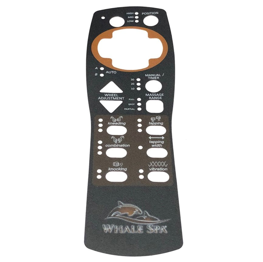 WS - Caresst Remote Control Sticker | Pedicure Chair Parts – Pedicure ...