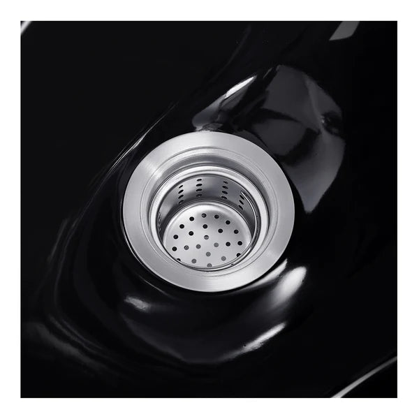 Ceramic Salon Shampoo Bowl Sink - Vacuum Breaker