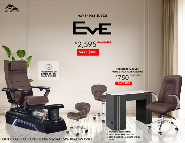Eve Pedicure Chair Package Deal