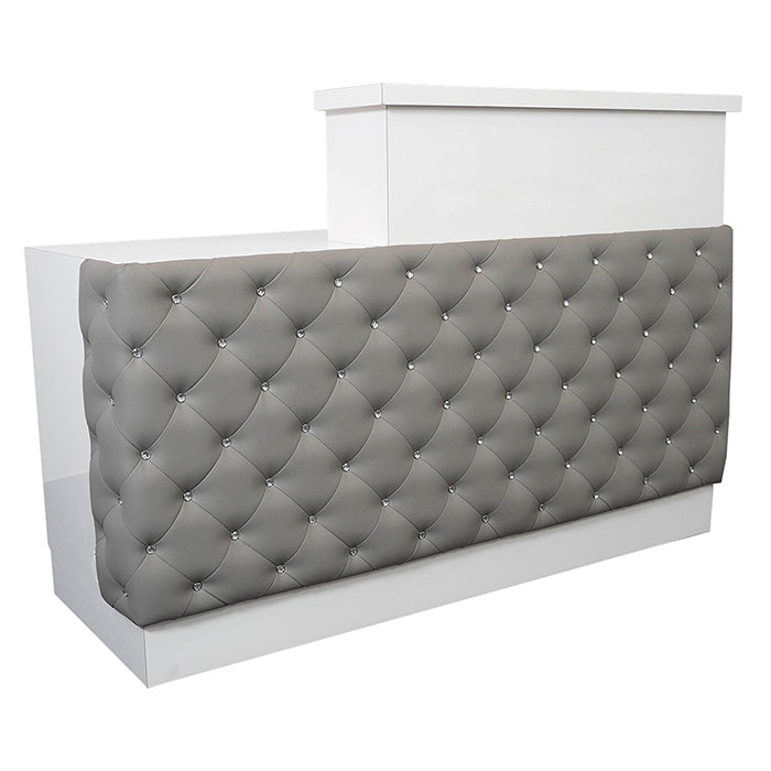 Lux Tufted With ADA Compliance Reception Desk | Lux Tufted With ADA ...
