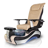 New Beginning WOOD-NICKEL Pedicure Chair