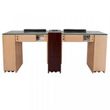 Ion Double Nail Table with UV Gel Lights