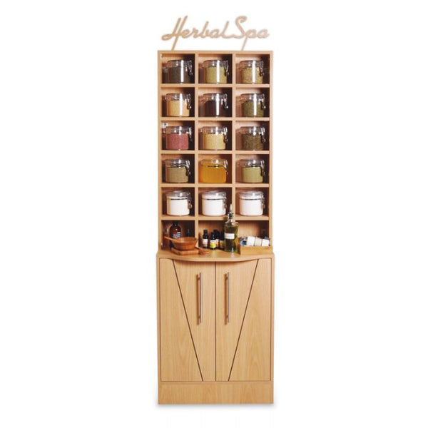 Botanical Escapes Kit w/ Mini Herbal Salon Display Cabinet