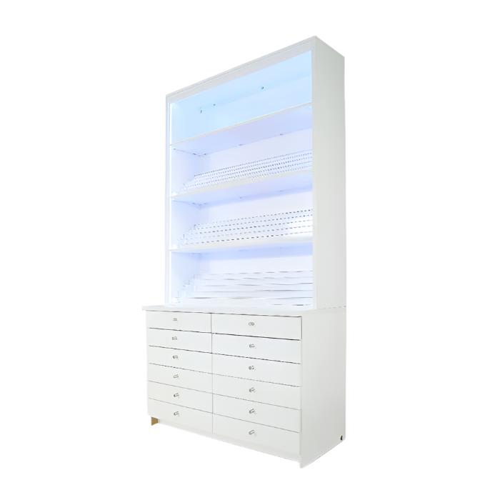DreaMau Polish & Powder Display Cabinet