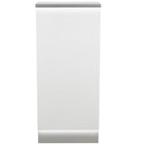 Janus LED Lighted Storage Reception Desk - Double Door